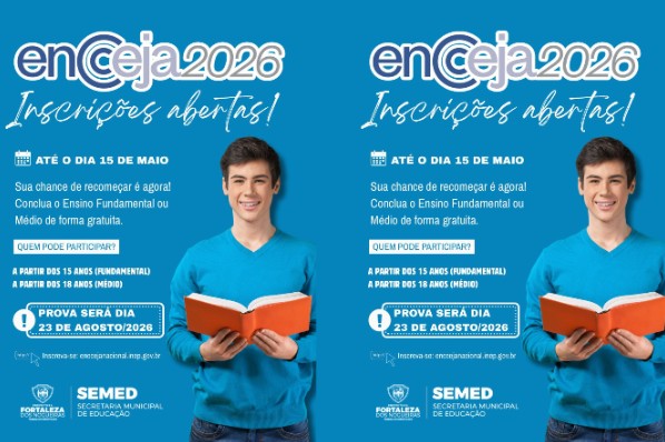 Abertura das inscrições para o Encceja 2026