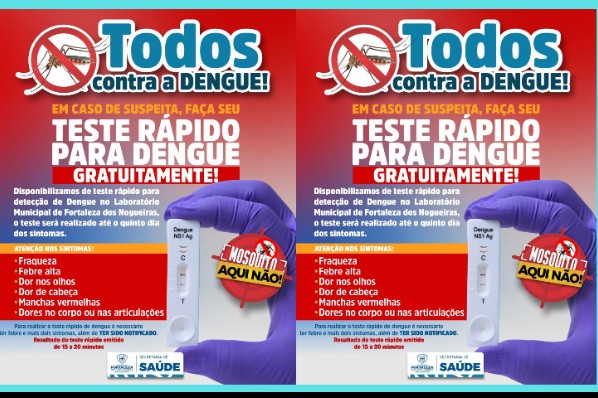 Combate à Dengue: Testagem Rápida e Orientações à População